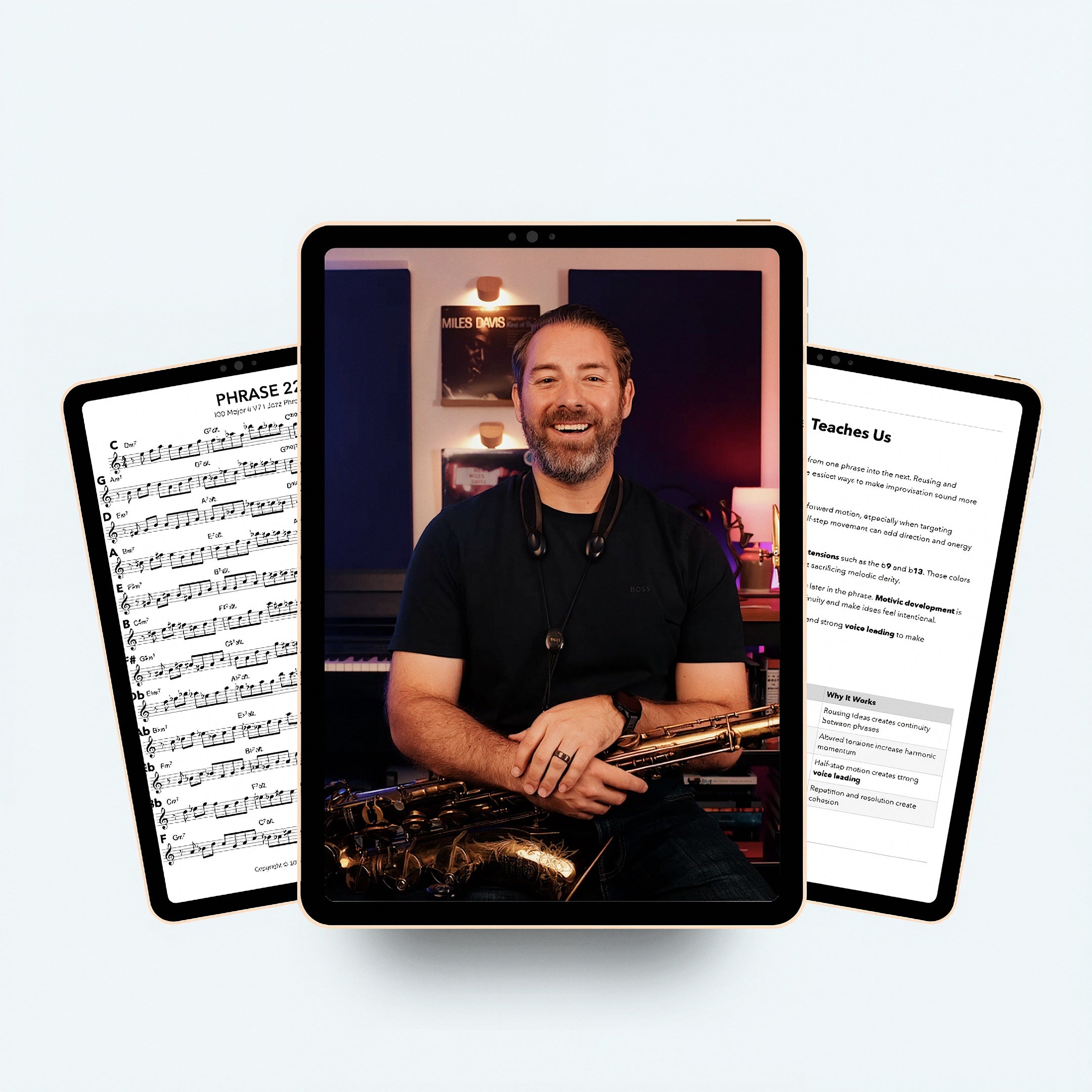 100 Major ii–V–I Jazz Phrases for Saxophone: Explained Note-by-Note